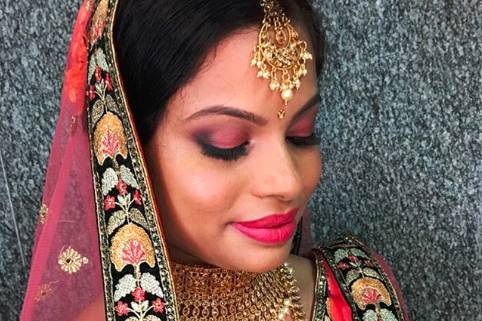 Bridal makeup