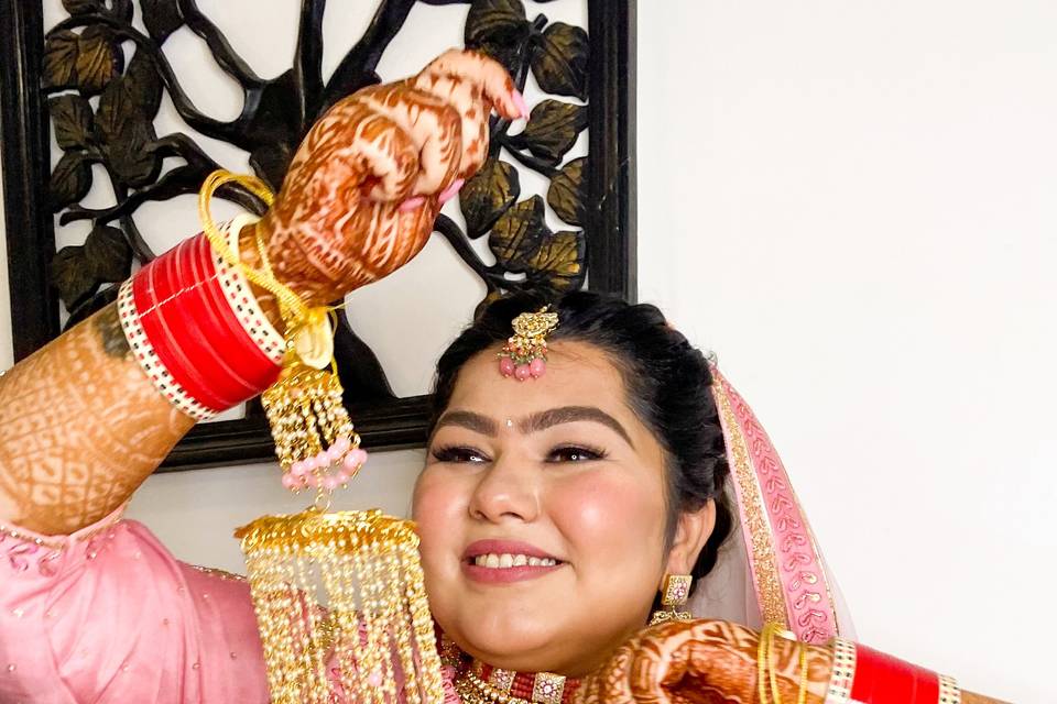 Bridal makeup