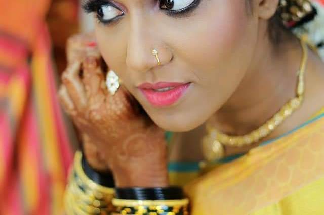 Bridal makeup