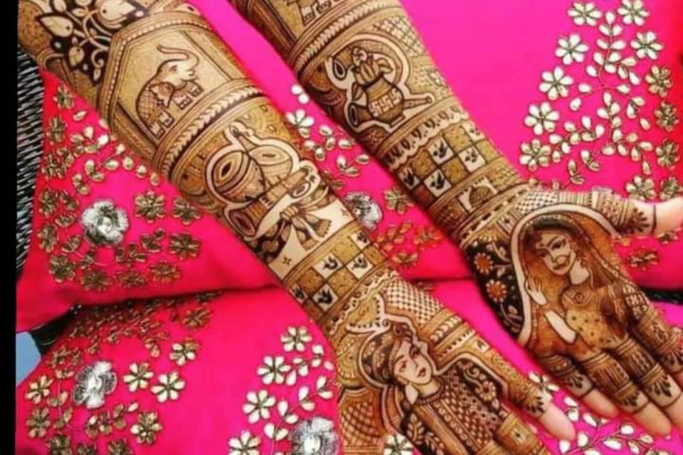 Ganga Mehandi Designer