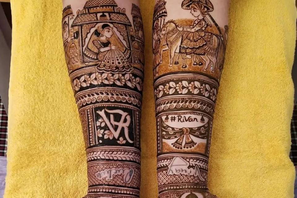 Ganga Mehandi Designer