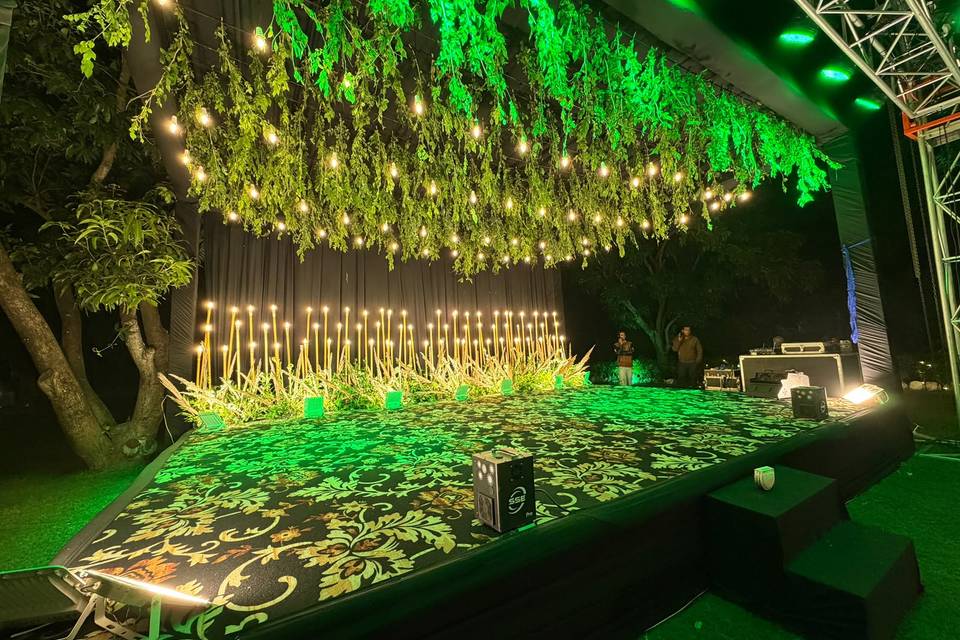Stage customised
