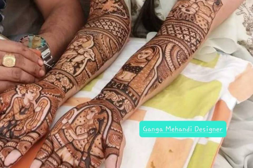 Ganga Mehandi Designer