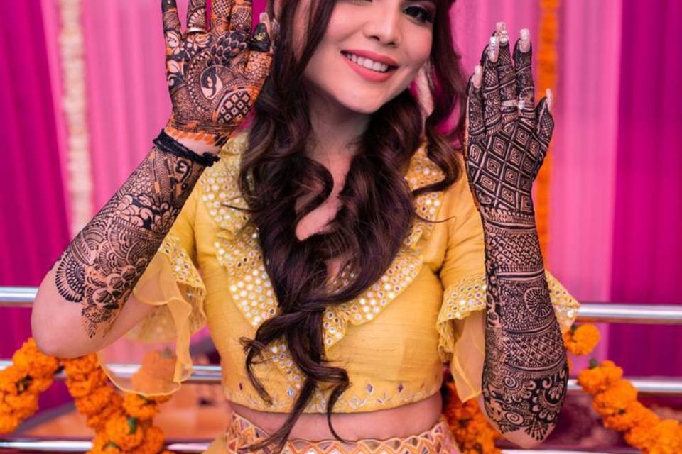 Bridal Mehandi Designs