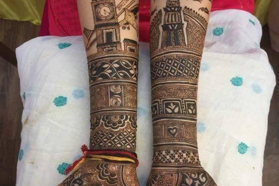 Ganga Mehandi Designer