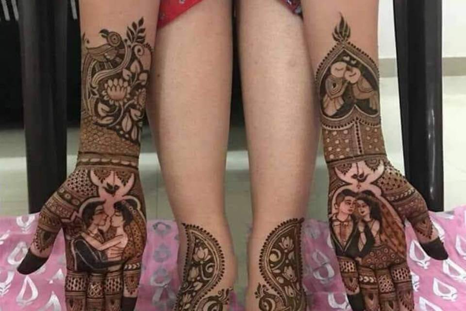 Ganga Mehandi Designer