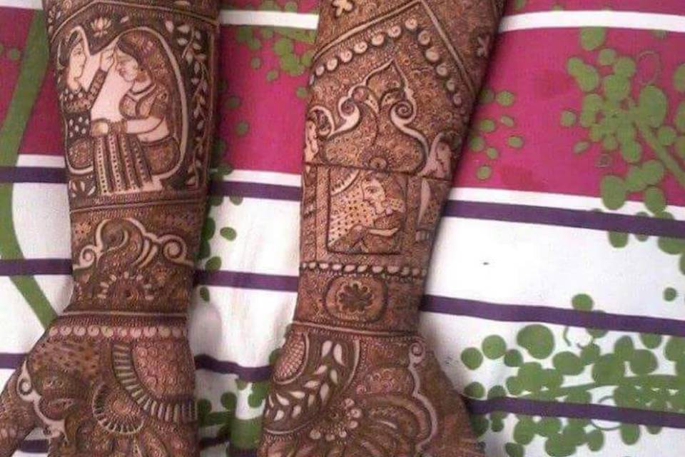 Ganga Mehandi Designer