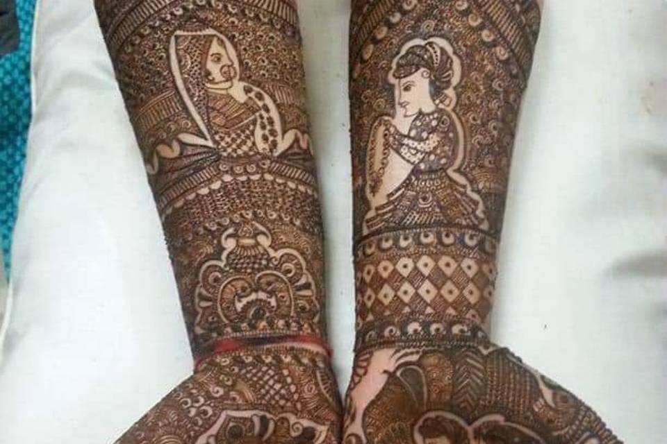 Ganga Mehandi Designer