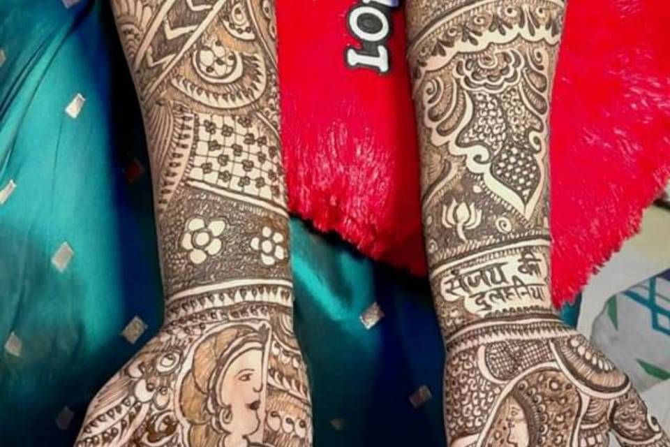 Ganga Mehandi Designer