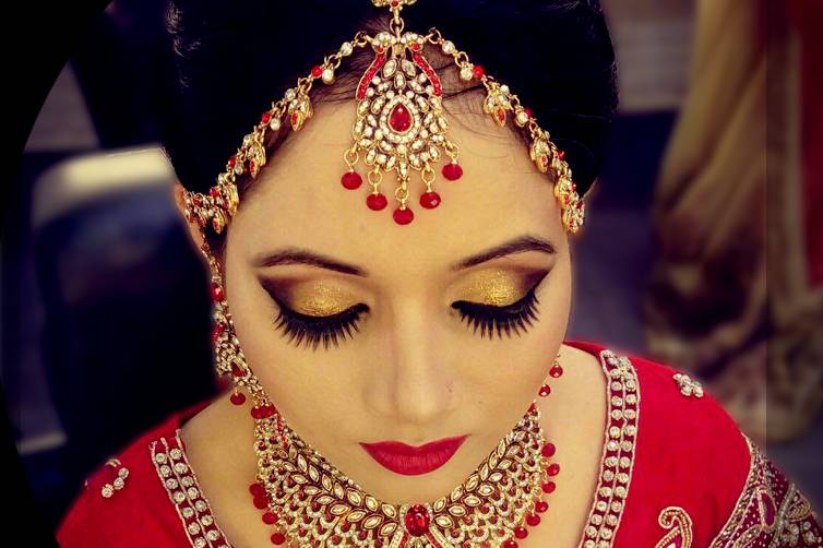 Bridal makeup