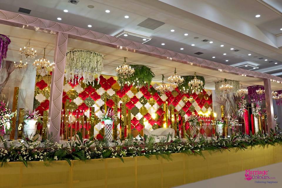 Reception Stage Décor