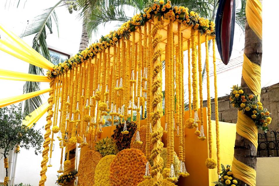 Haldi Ceremony Decor