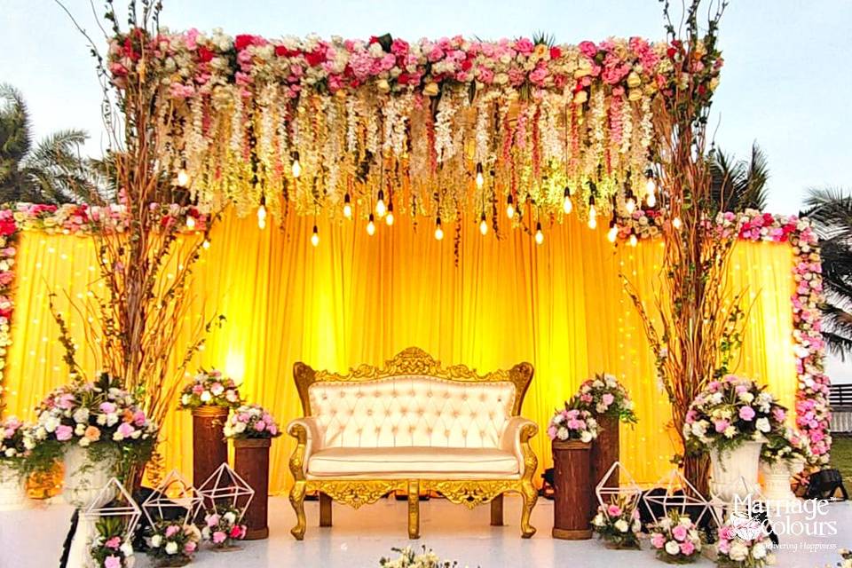 Reception Stage Décor