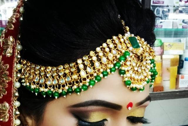 Bridal makeup