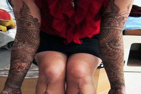 Designer mehndi