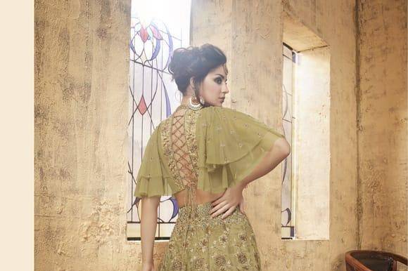 Lehenga With Heavy Work