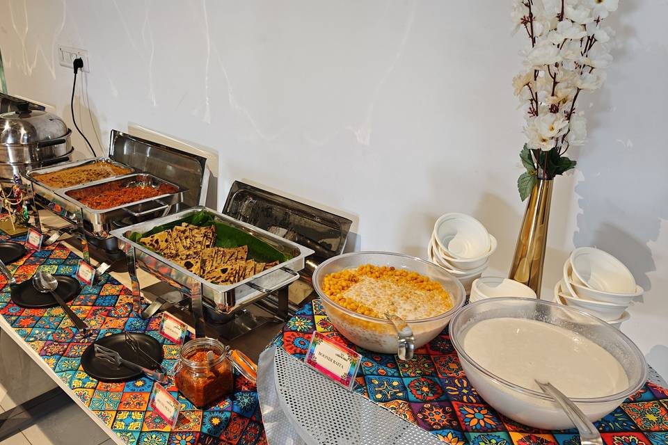 Buffet Setup