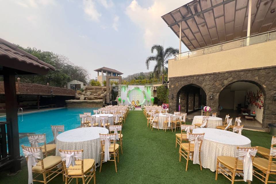 Poolside engagement