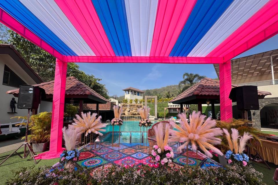 Poolside engagement