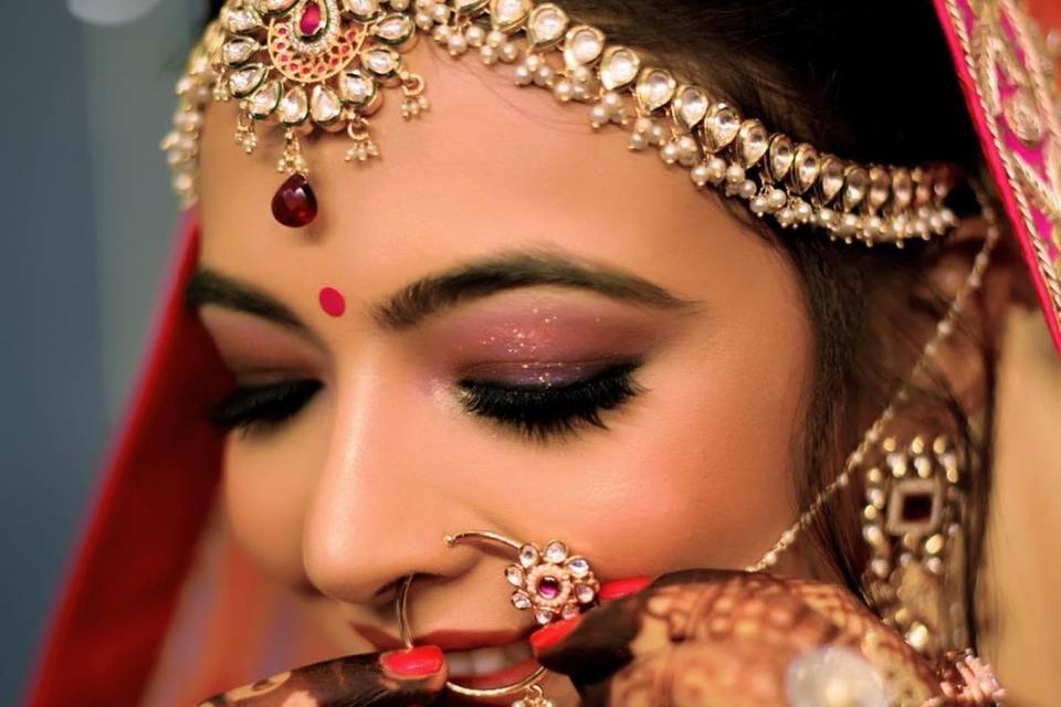 Bridal makeup