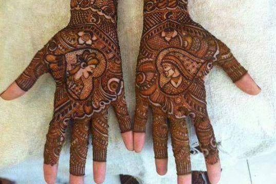 Designer mehndi