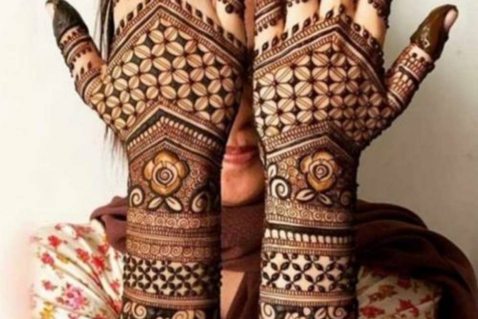 Bridal mehandi design