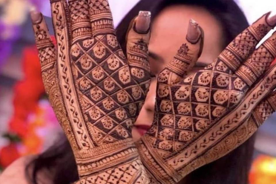 Bridal mehandi design