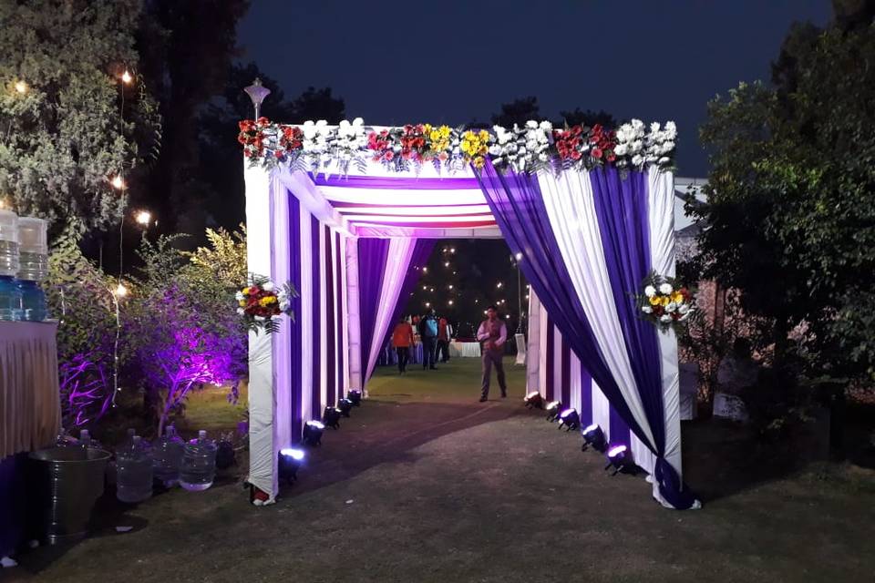 Entrance decor