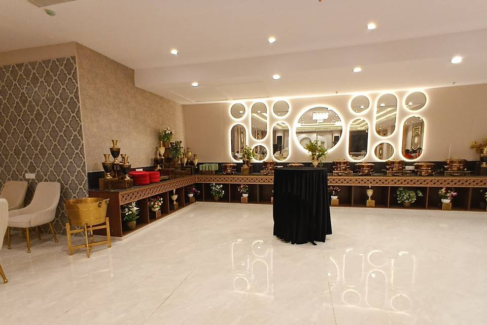 Catering setup