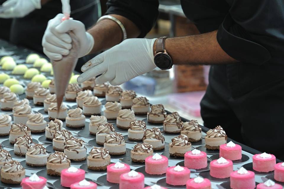 Catering setup