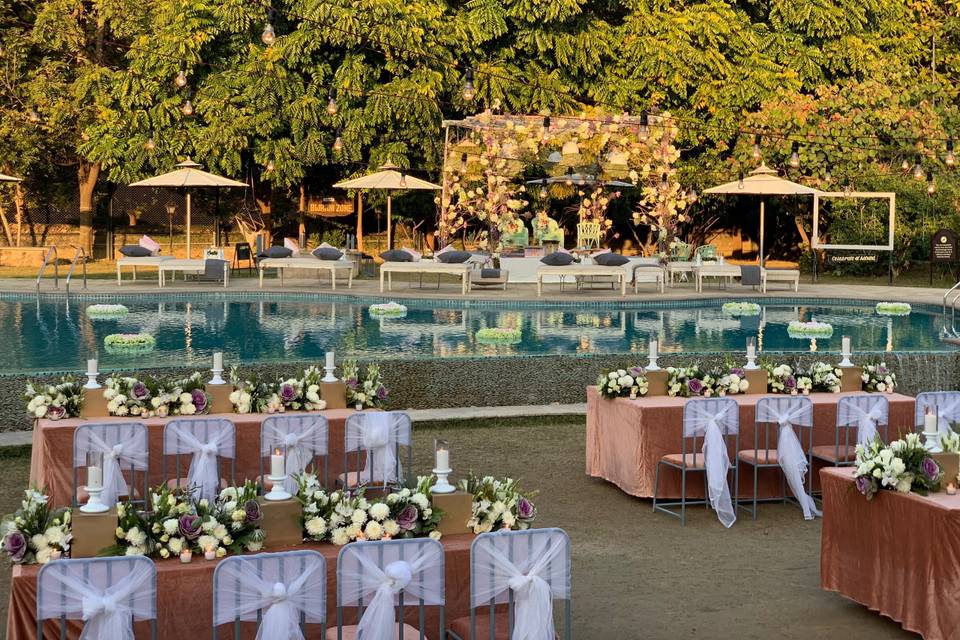 Mandap & Sitting area