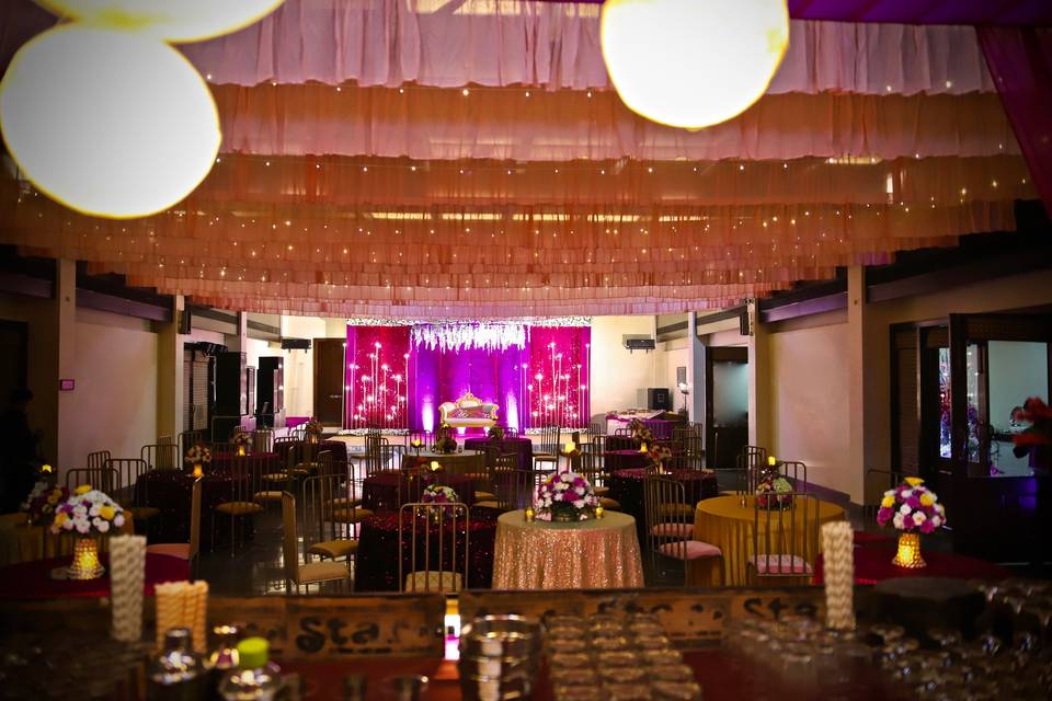 Mandap & Sitting area