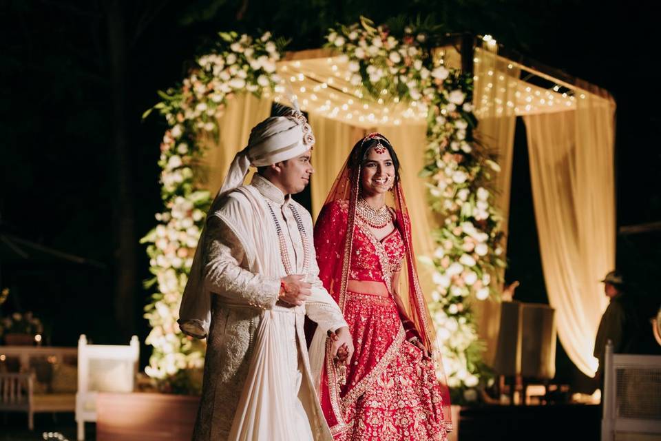 Poolside Wedding