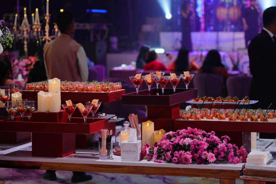 Catering setup