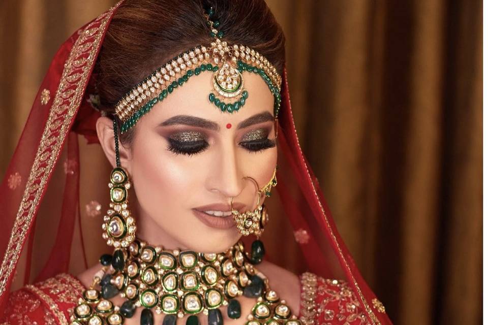 Bridal makeup