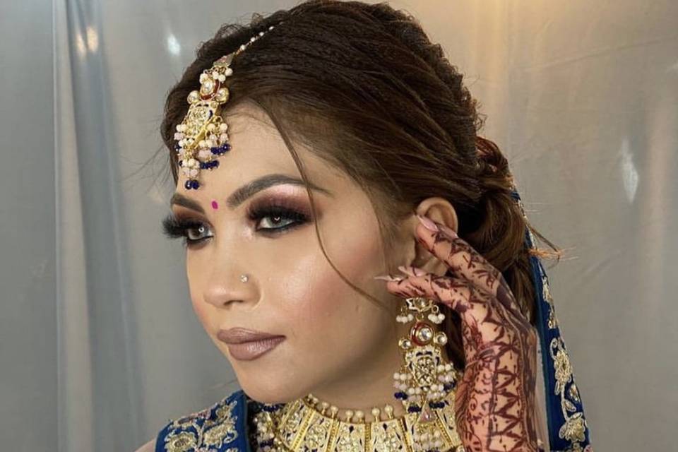 Bridal makeup