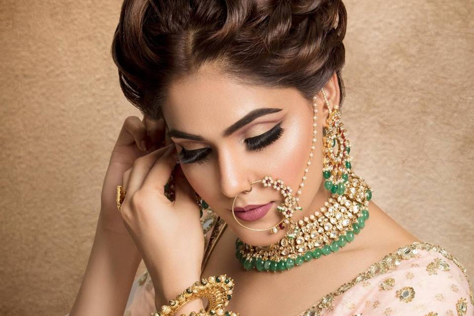 Bridal makeup