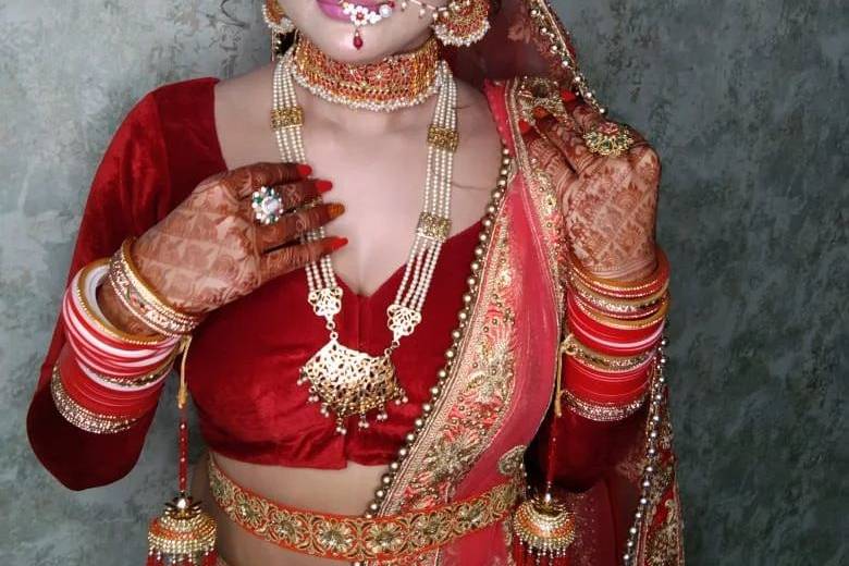 Bridal makeup