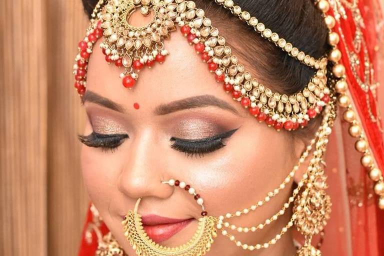 Bridal makeup