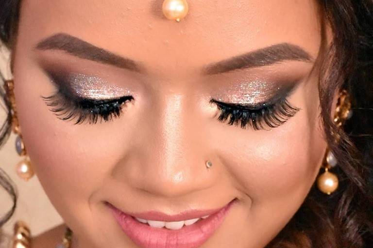 Bridal makeup