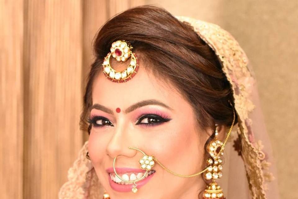 Bridal makeup