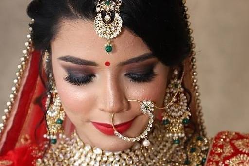 Bridal makeup