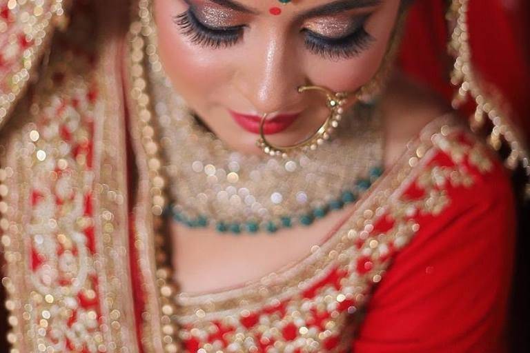 Bridal makeup