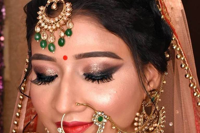 Bridal makeup