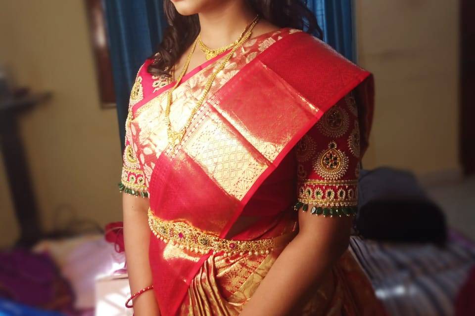 Saree draping and Christian pa