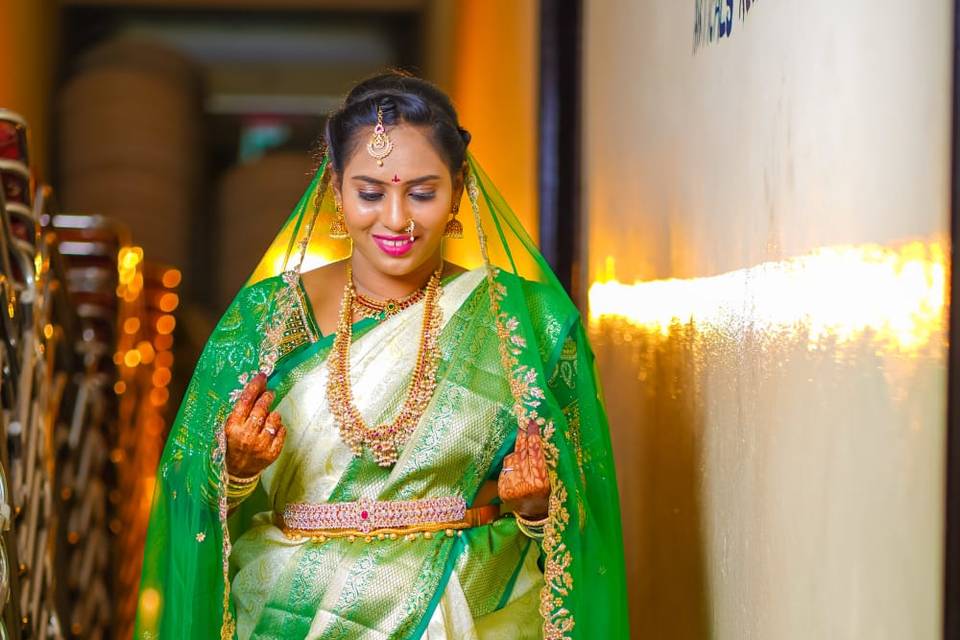 Sindhu wedding look