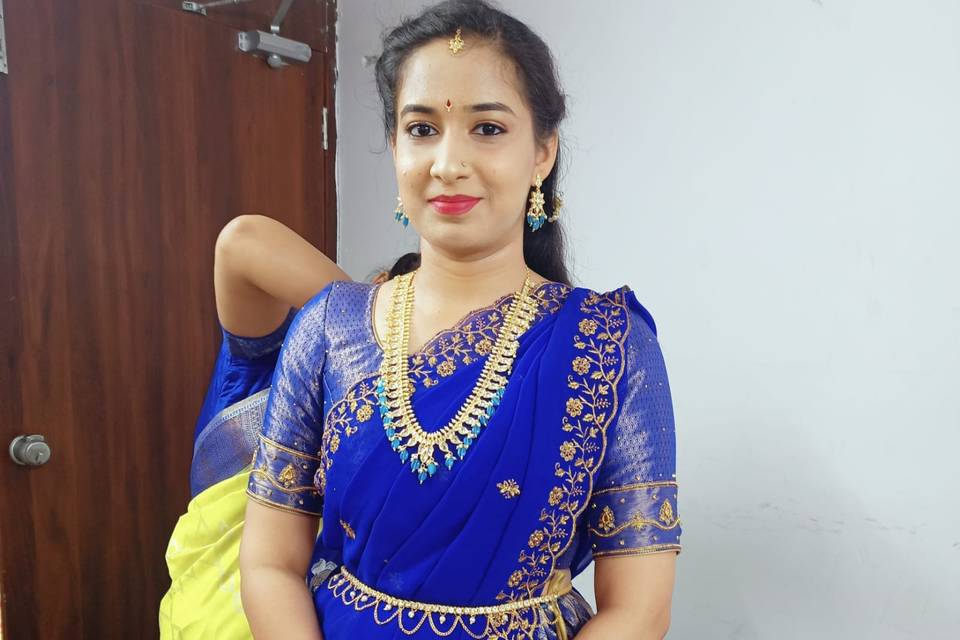 Anjani engagement look