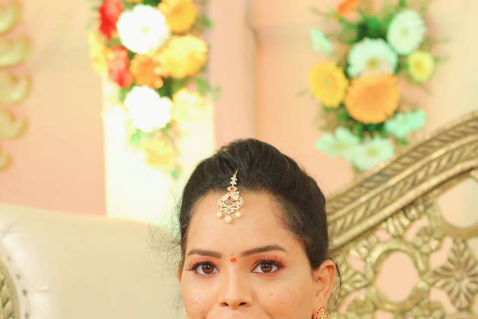 Jyothi engagement look