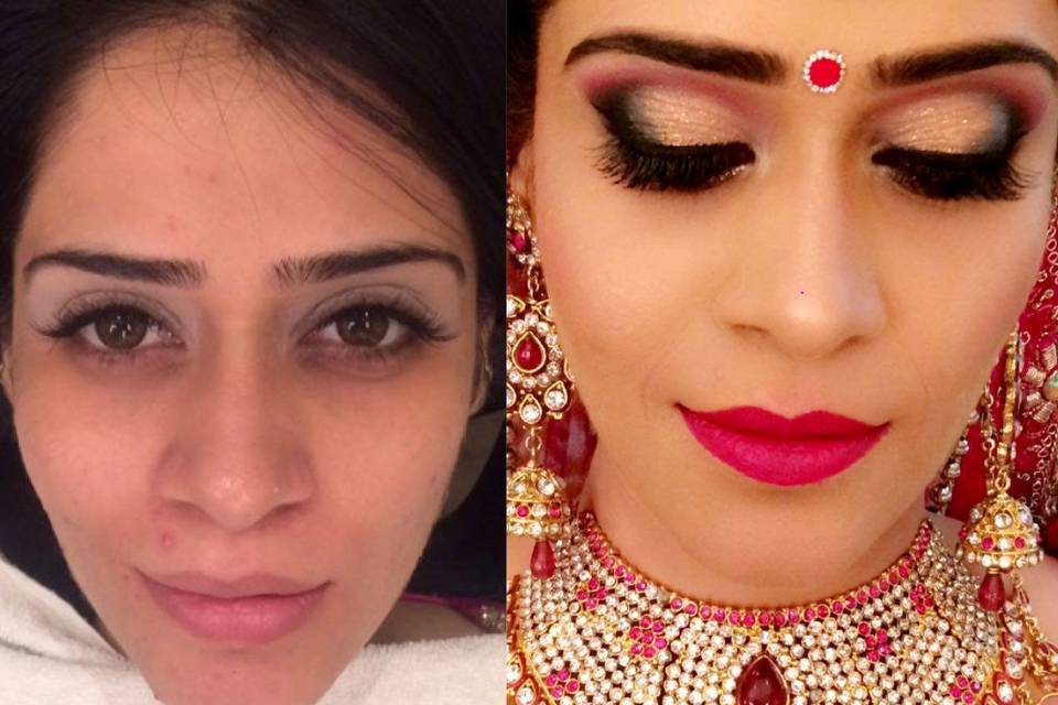 Geetanjali salon bridal on sale makeup