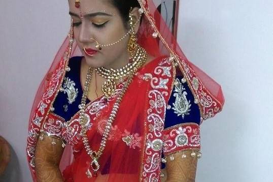 Bridal makeup